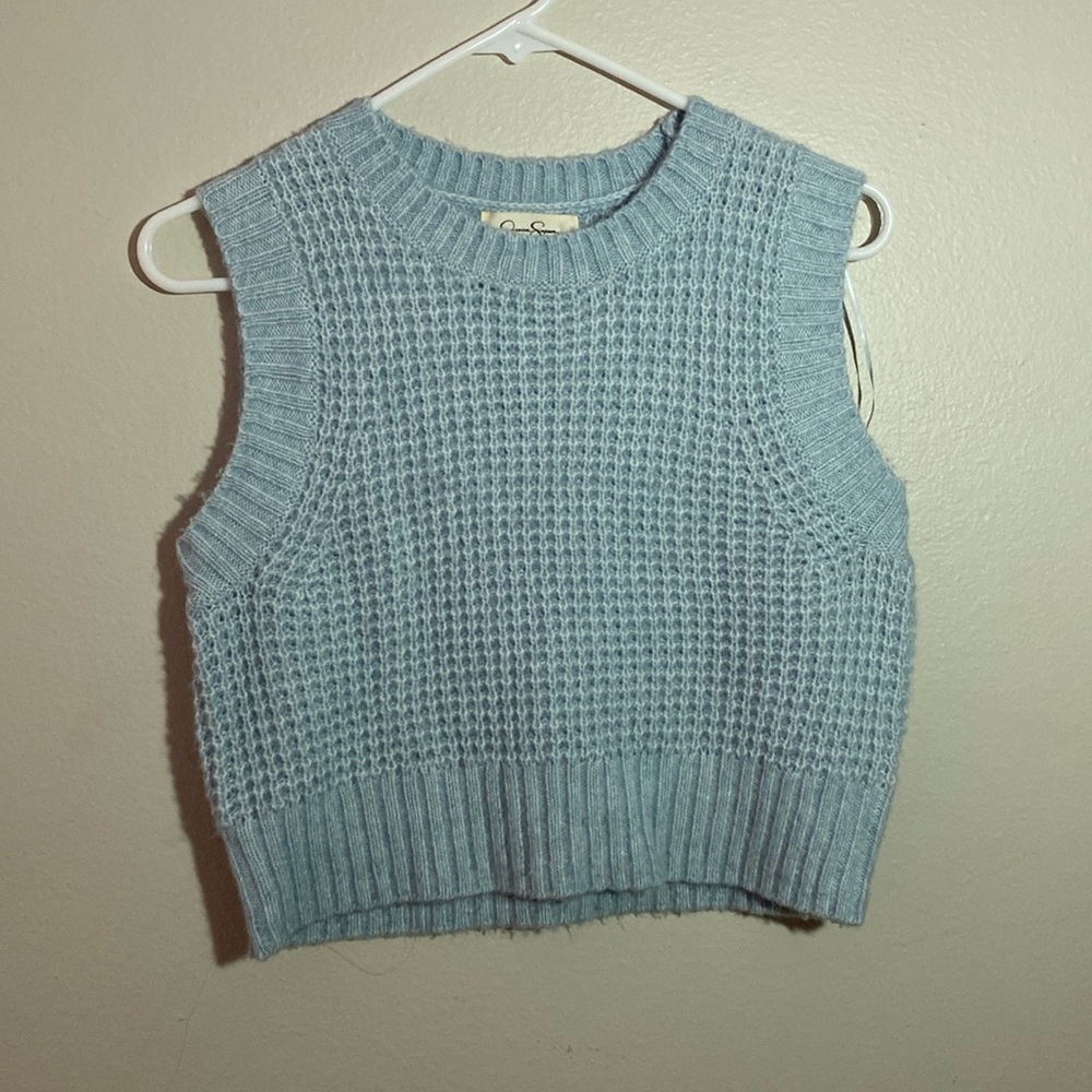 Sweater knitted vest